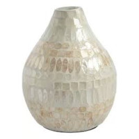 Vaso Papel Mache Madreperola  Vaso Papel Mache Madreperola